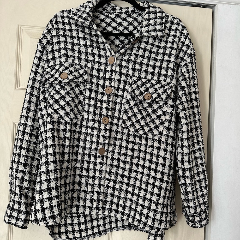 Light weight flannel jacket
